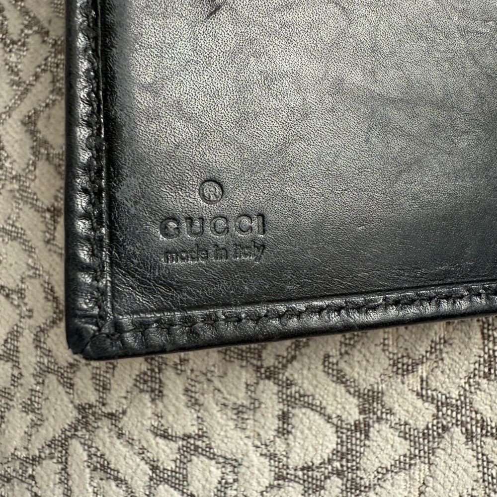 Gucci Jackie GG Bi-fold Compact Leather Wallet Vintage - Picture 4 of 10